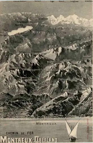 Montreux - Oberland - Chemin de Fer -490416