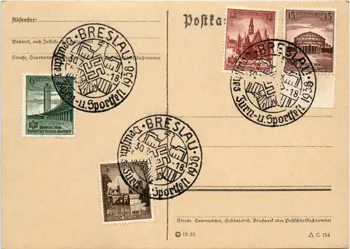 Breslau - Deutsches Turnfest 1938 -491140
