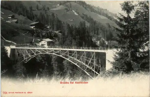 Brücke bei Adelboden -466696