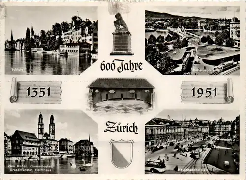 600 Jahre Stadt Zürich 1951 -490350