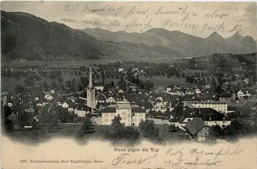 Stans gegen die Rigi - Quartiermeister Schützen Bataillon No 4 -489654