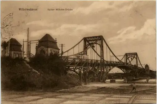 Wilhelmshaven - Kaiser Wilhelm Brücke -488782