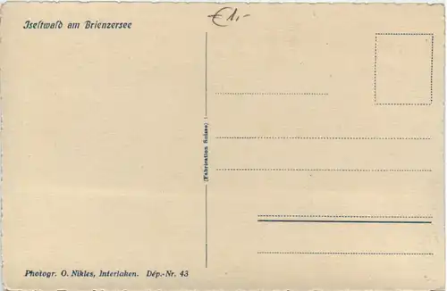 Iseltwald am Brienzersee -490286