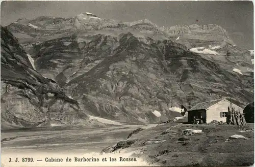 Cabane de Barberine et les Rosses -489978