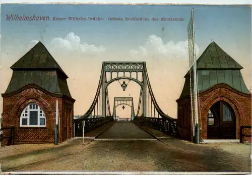 Wilhelmshaven - Kaiser Wilhelm Brücke -488820