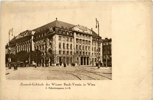 Wien - Zentral Gebäude des Wiener Bank-Vereins -466914