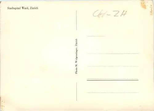 Zürich - Stadtspital Waid -490976