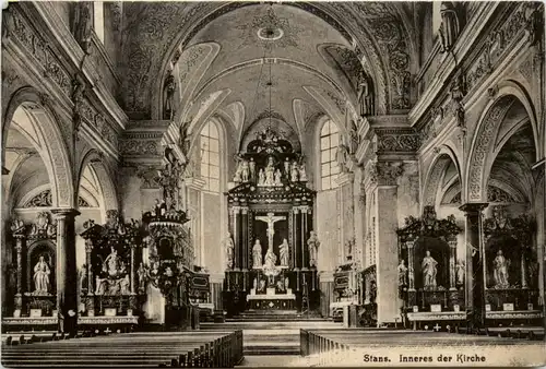 Stans - Inneres der Kirche -489852