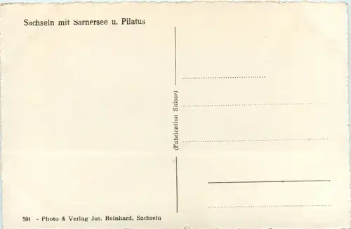 Sachseln mit Sarnersee -490670
