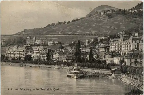 Montreux - Le Port et le Quai -490414