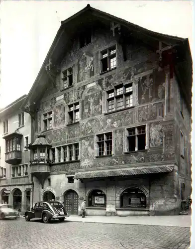 Schaffhausen - Haus der Ritter -490052