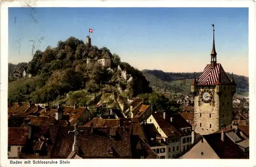 Baden mit Schlossruine Stein -490726