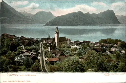 Vitznau und die Rigibahn -490418