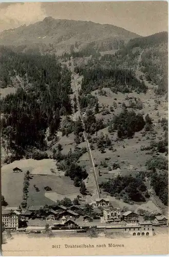 Drahtseilbahn nach Mürren -490458