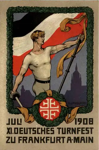 Frankfurt - 11. Deutsches Turnfest 1908 -491356