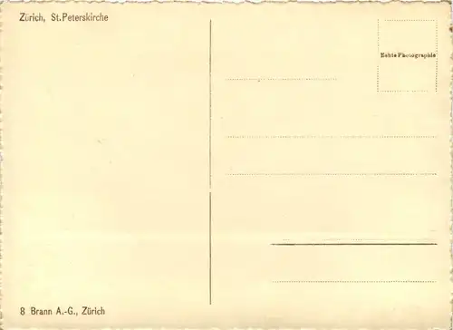 Zürich - St. Peterskirche -491050