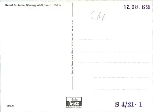 St. Anton - Oberegg -490926