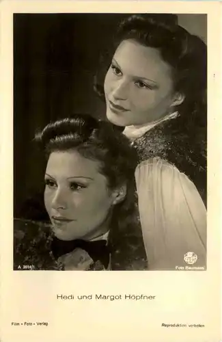 Hedi und Margot Höpfner - Schauspieler -491436