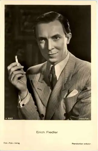 Erich Fiedler - Schauspieler -491456