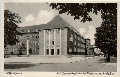 Wilhelmshaven - Marine-Stationsgebäude -491920