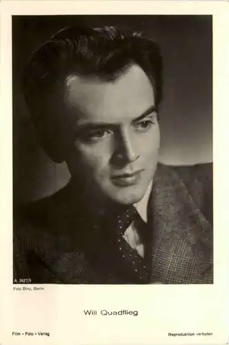 Will Quadflieg - Schauspieler -491576