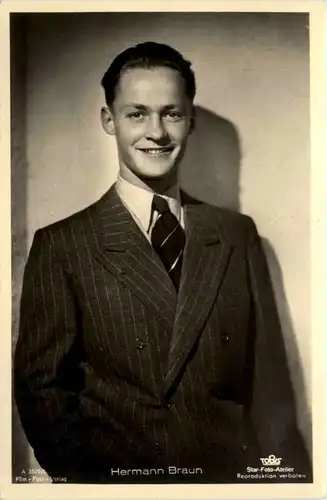 Hermann Braun - Schauspieler -491656