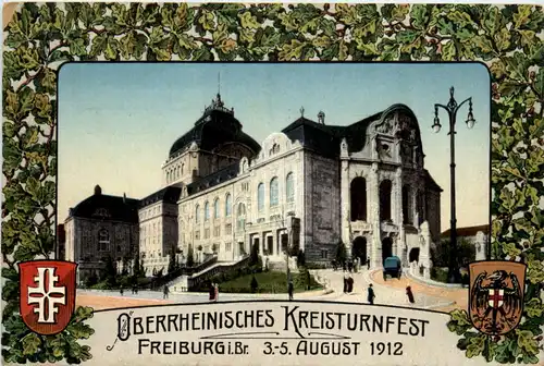 Freiburg - Oberrheinisches Kreisturnfest 1912 -491286