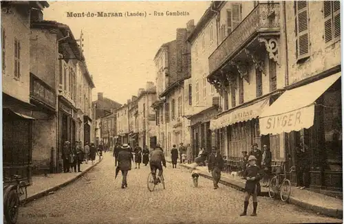 Mont de Marsan - Rue Gambetta -491194