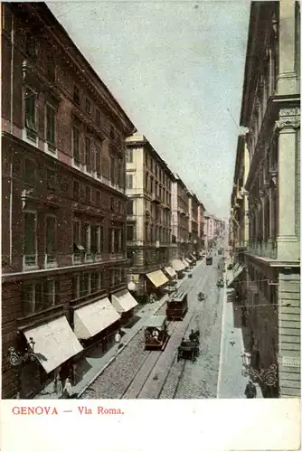 Genova - Via Roma -101740