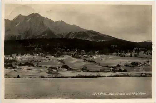 Flims - Signinagruppe und Waldhäuser -490958