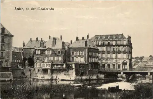 Sedan - an der Maasbrücke -101820