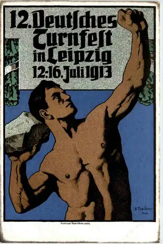 Leipzig - 12. Deutsches Turnfest 1913 -491274