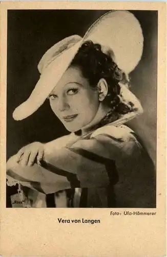 Vera von Langen - Schauspieler -491486