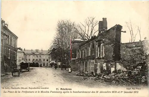 Mezieres - La Place de la Prefecture -467854