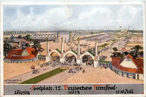 Leipzig - 12. Deutsches Turnfest 1913 -491278