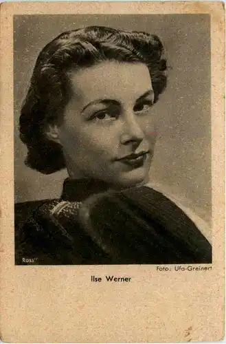 Ilse Werner - Schauspieler -491614