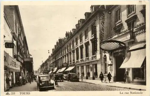 Tours - La Rue Nationale -491192