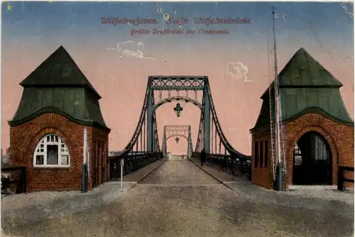 Wilhelmshaven - Kaiser Wilhelm-Brücke -491846