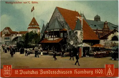 Hamburg - 16. Deutsches Bundesschiessen 1909 -491292