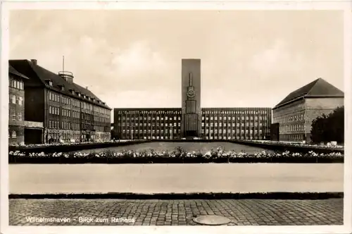 Wilhelmshaven - Blick zum Rathaus -491970