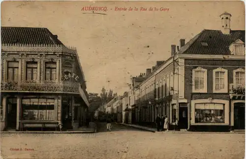 Audruicq - Entree de la Rue de la Gare -468208