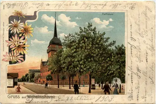 Gruss aus Wilhelmshaven - Litho -491854