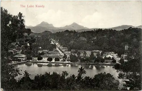 The Lake Kandy - Ceylon -96982