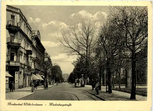 Wilhelmshaven - Hindenburgstrasse -492106