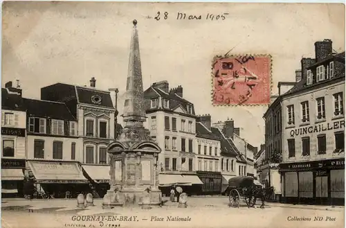 Gournay en Bray - Place Nationale -468404