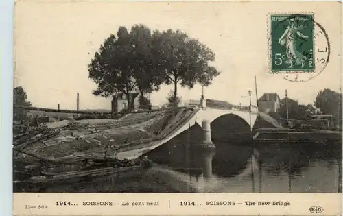 Soissons - Le pont neuf -468464