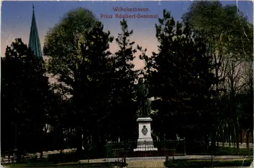 Wilhelmshaven - Prinz Adalbert Denkmal -492270