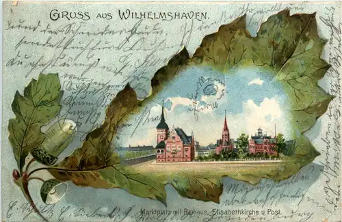 Wilhelmshaven - Litho -492074