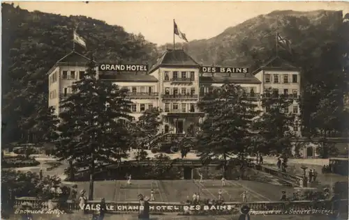 Vals - Le Grand Hotel des Bains - Tennis -492390