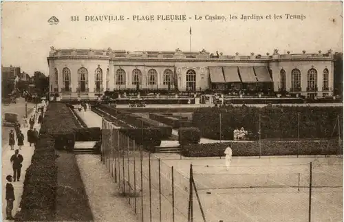 Deauville - Plage Fleurie - Le Tennis -492430